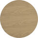 Kalla 24.5 X 22 inch Rustic Oak Side Table